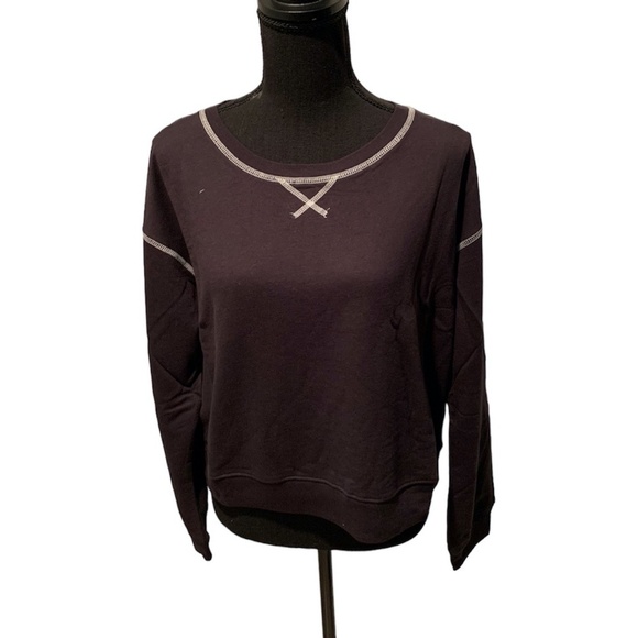 Sundown by Splendid Jada Pullover Black XL NWT - Picture 1 of 6